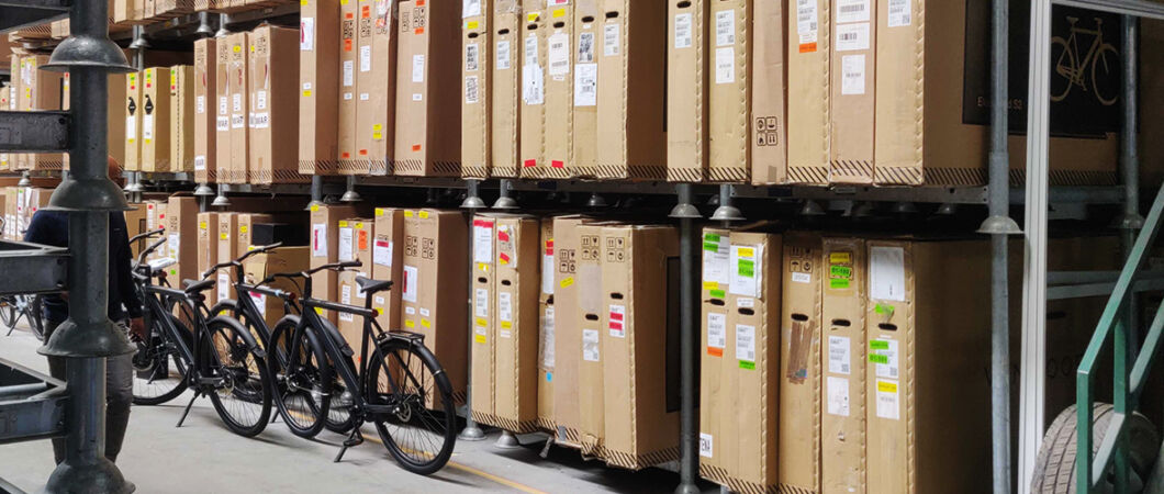 Vanmoof warehouse top