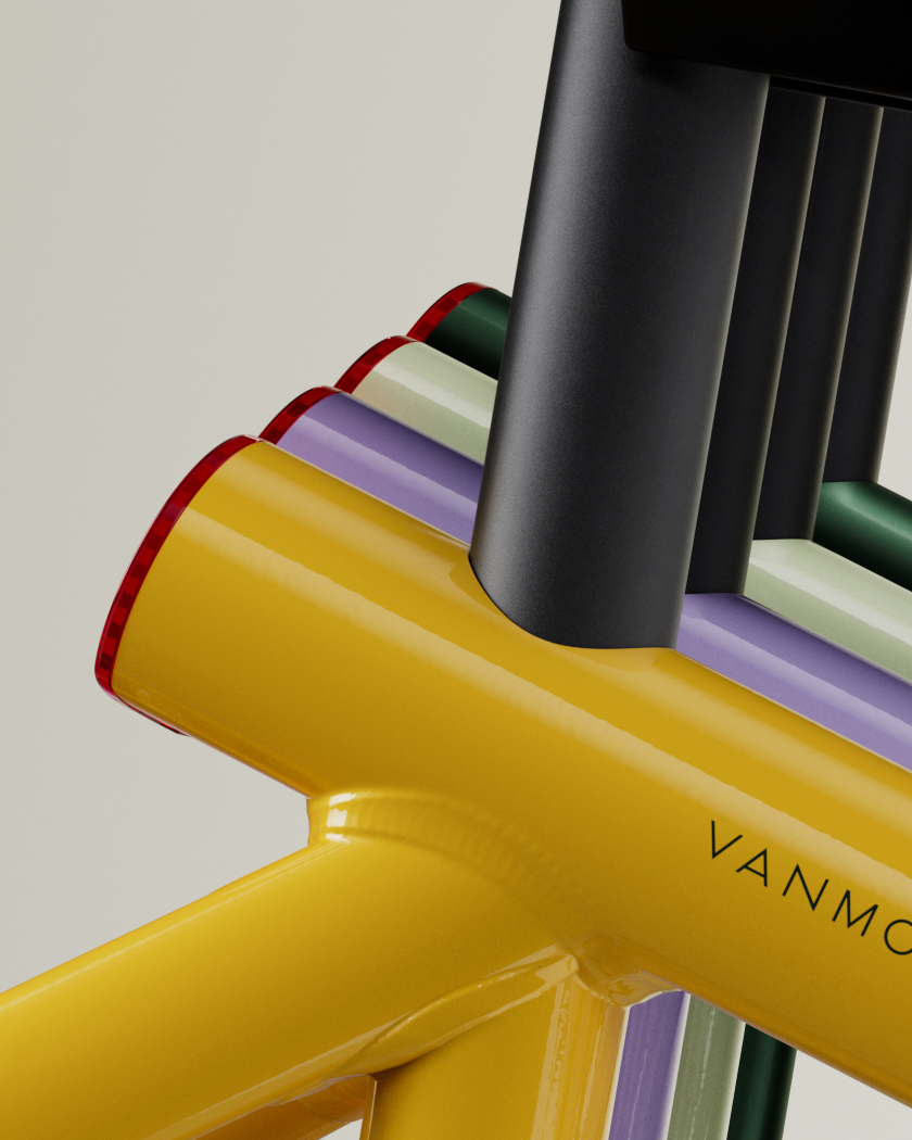 VanMoof colourful rear